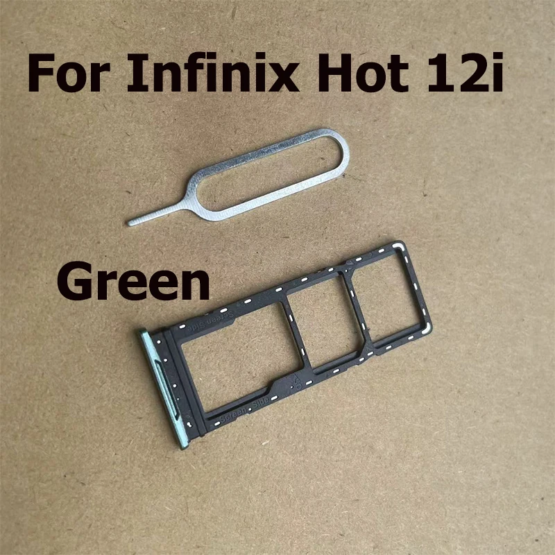 Bandeja de tarjeta Sim para Infinix Hot 12i 20i, soporte de ranura
