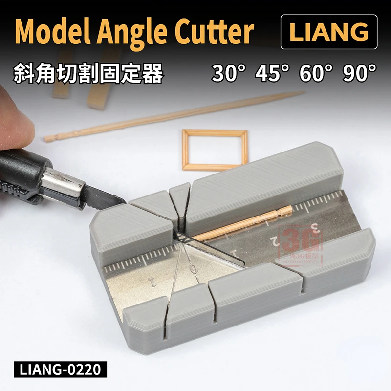 Model Tools LIANG Model Making Tool 0220 Diagonal Cutting Fixer 30 45 60 90 &deg; Multi angle