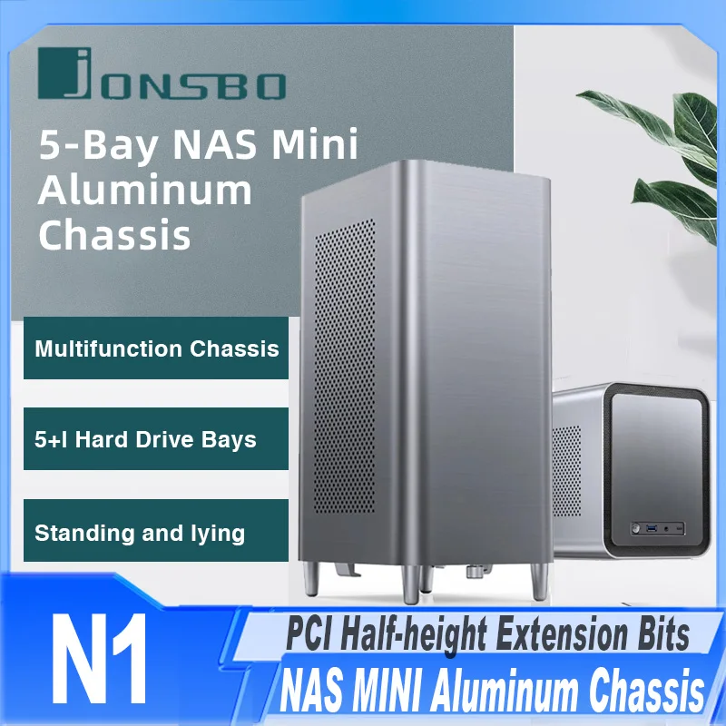 Jonsbo N1 Aluminum Alloy Mini ITX Case for PC Portable HTPC