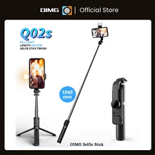 

QIMG Wireless Bluetooth Selfie Stick Foldable Mini Tripod With Fill Light Shutter Remote Control For IOS Android Flexible Stick