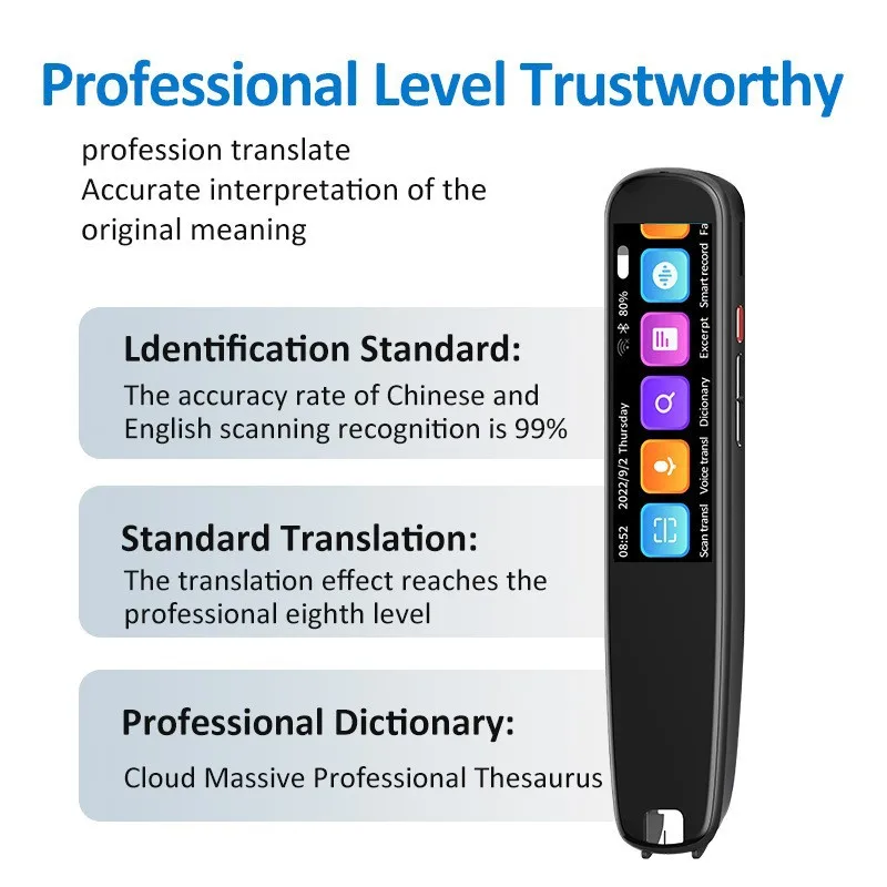 S7Translator voice scanning pen translation equipment overseas language English learning business travel scanning dictionary pen