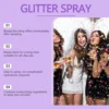 Highlighter Powder Spray Glitter Body Gel Waterproof Long Lasting Shiny Face Contour Hair Body Clothes Glitter Female Makeup Hot 4