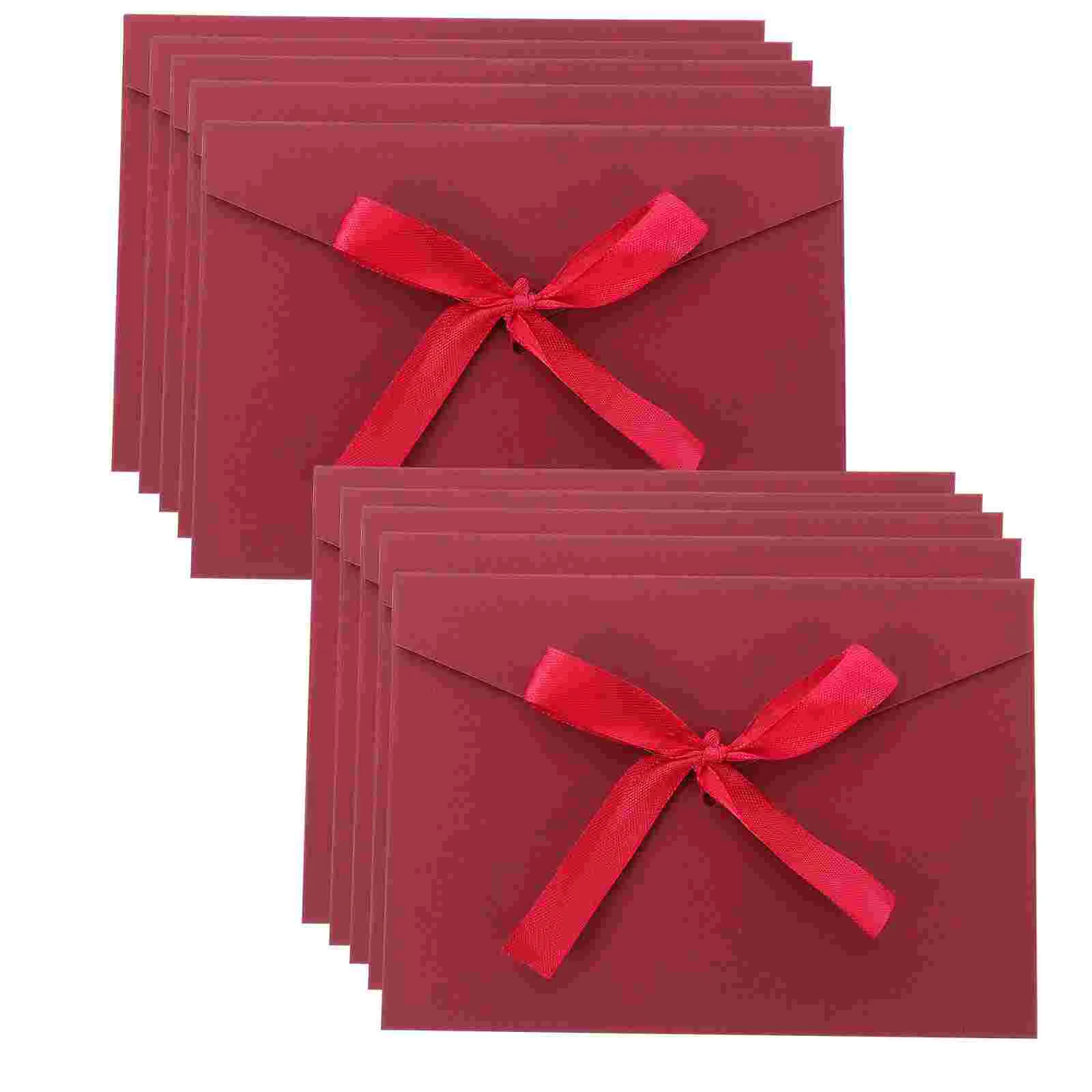 

Postcard Envelope Packaging Office Supplies Portable Envelopes Package Decorative Cards