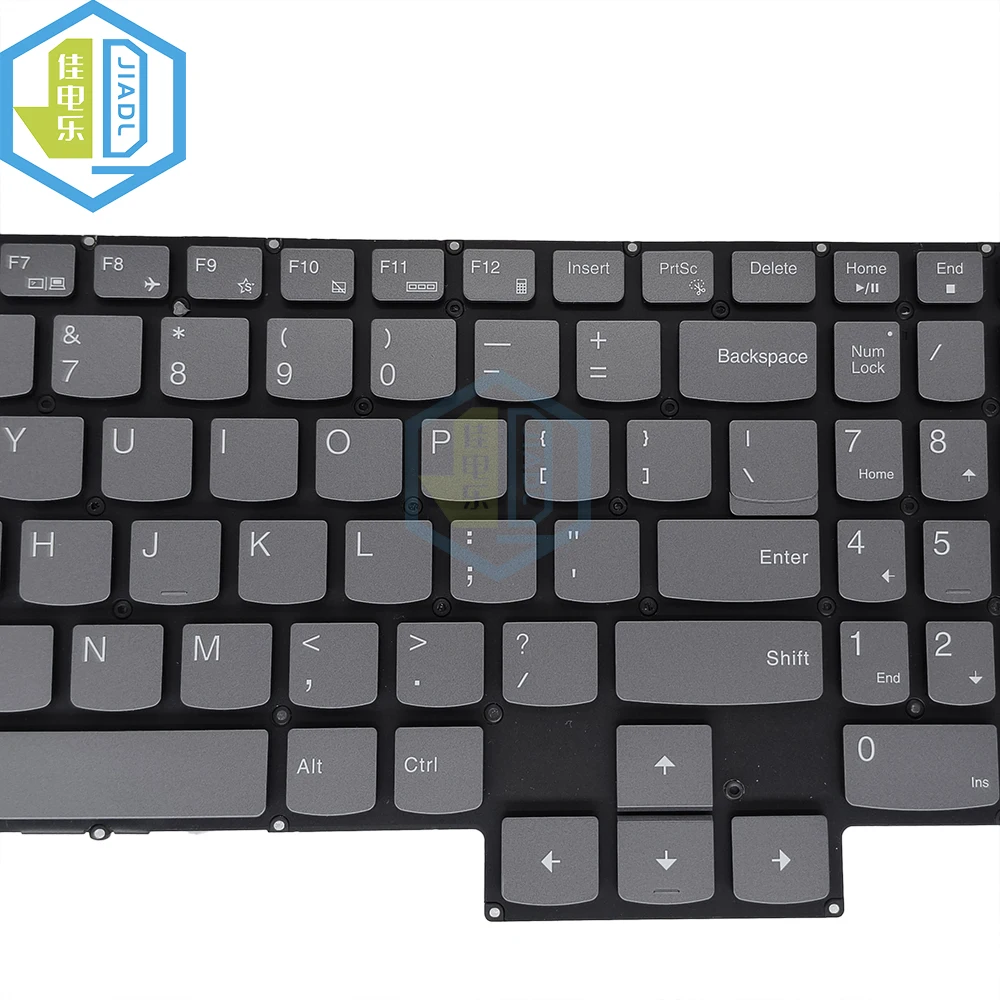 Teclado retroiluminado rgb para lenovo ideapad 3-15iah7,