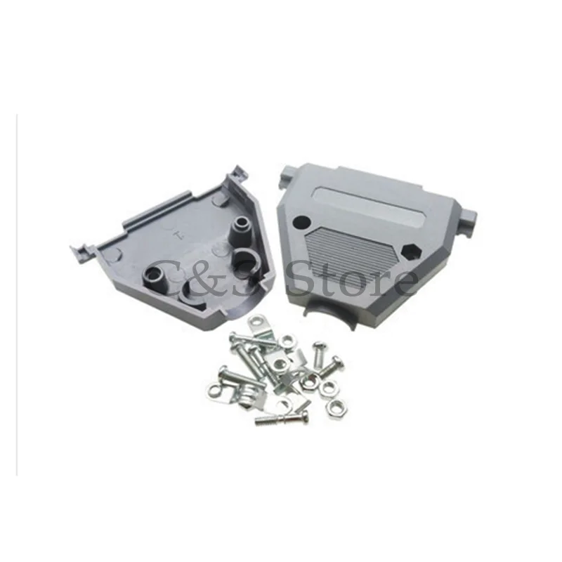 Cappuccio Dell'Alloggiamento Della Copertura In Plastica Da 5 Pezzi Per Connettore Seriale D-Sub 37 Pin 2 Righe Db37 Pin