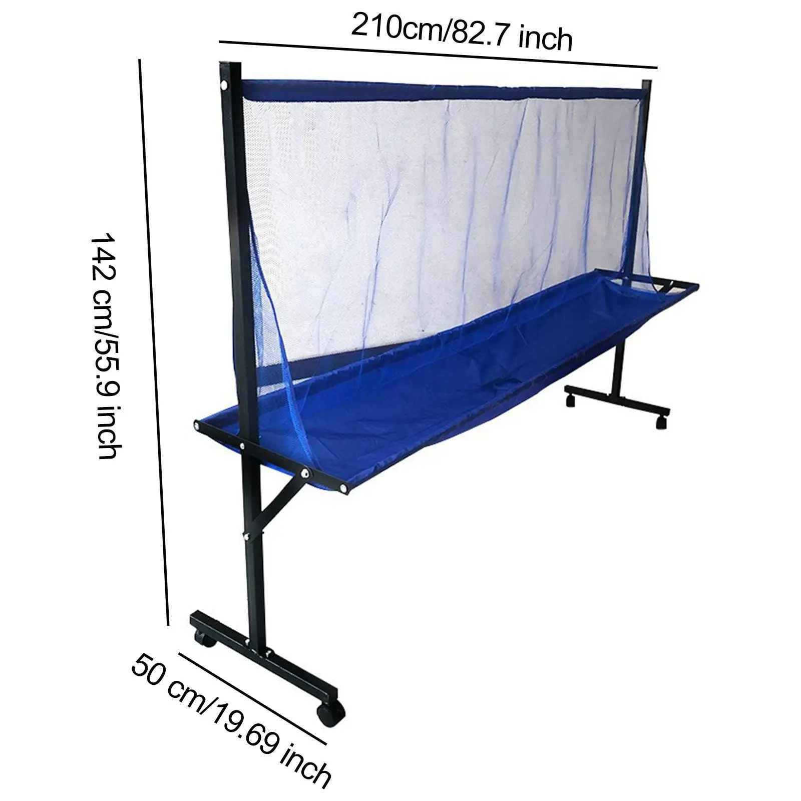 Table Tennis Collection Net Collector Movable for Multi Ball Outdoor Indoor