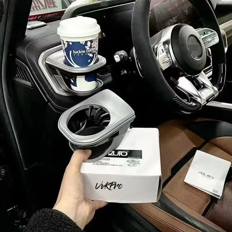 W464w465 메르세데스 벤츠 G-클래스 G350G400G450G500G63 개조형 인테리어 액세서리, 에어컨 통풍구, 커피 및 음료 컵 홀더
