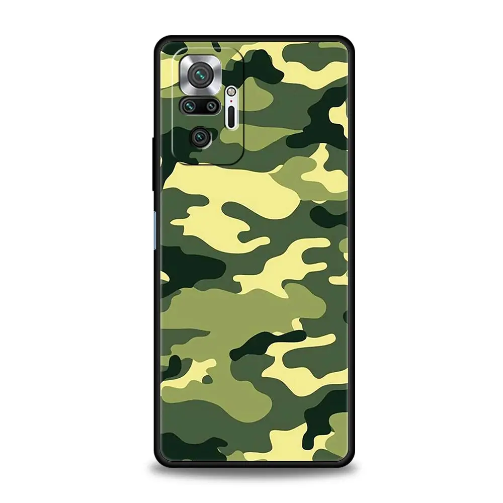 Camouflage Military-Style Soft Phone Case