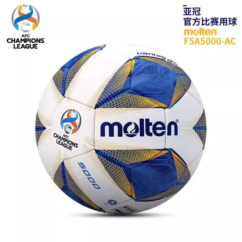 Molten original professional football ball F5A5000 size 5 ,soccer