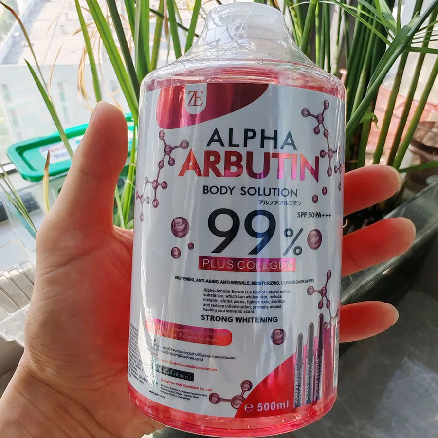 Alpha Arbutin Plus Collagen Whitening Lotion 500 ml