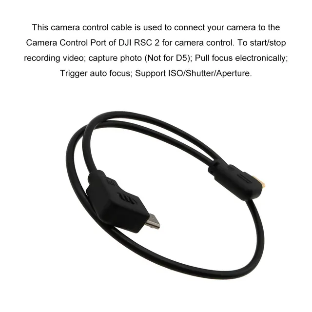 Micro USB To TypeC Camera Control Cable For ZHIYUN Crane 2 3 LAB Weebill-S USB-C