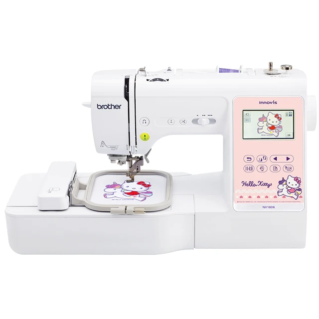 NV-180K Sewing Machine X Hello Kitty, embroidery, Hello Kitty, sewing  machine, pattern, sewing