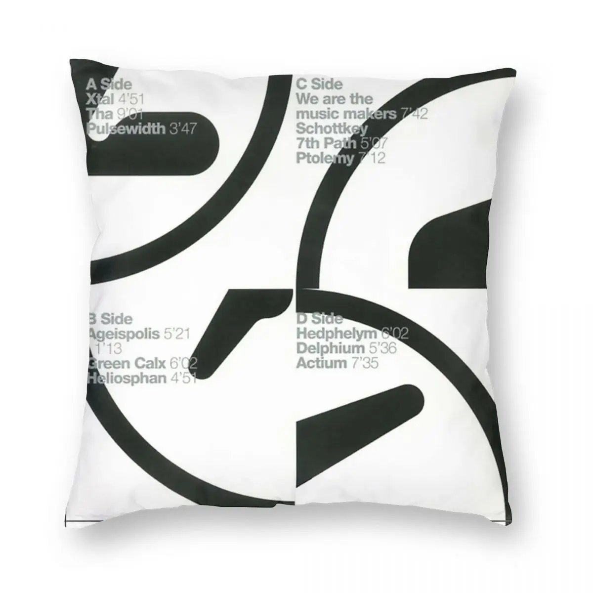 

Наволочка Aphex с двумя логотипами, декоративная ткань, на молнии, 45 х45 см