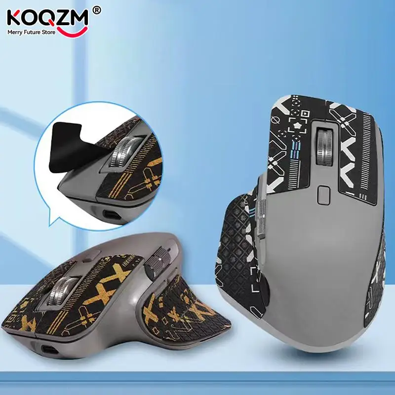 Fita Antiderrapante de Aderência do Mouse Etiqueta Artesanal do Skate para Logitech mx Master 3s - Imagem 4