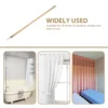 Aluminum Alloy Curtain Rod 50cm Lightweight Sturdy Manual Sliding Design Drapery Pull Rod Modern Curtain Stick 3