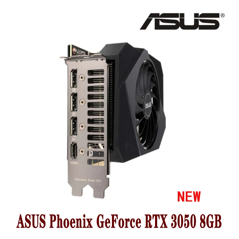 ASUS Phoenix GeForce RTX 3050 8GB  RTX 3050 Support AMD Intel Desktop CPU LHR NEW gpu pc