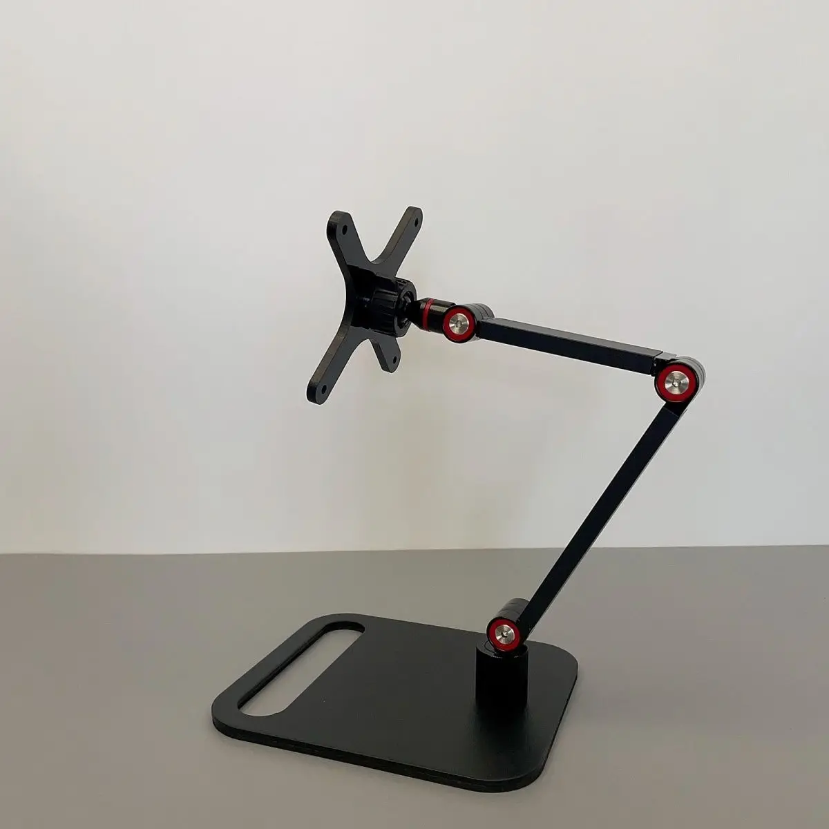 Monitor Portátil Stand Riser Alloy Desktop Holder Ajustável Vesa Mount para 13.3 14 15.6 17.3 Polegada - Imagem 5