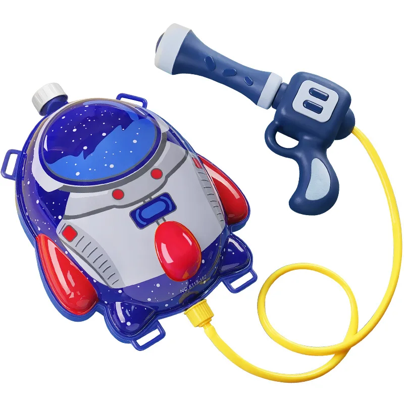 Water Backpack Launcher High Capacity Water Shooter Soaker Toy Summer Outdoor Game for Kids Boys Girls Backyard Swimming Pool