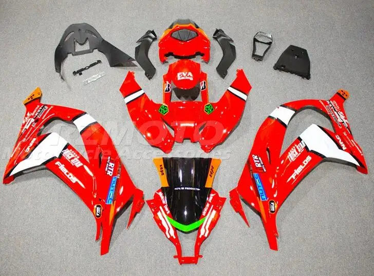 

New ABS Fairings Kits Fit For Kawasaki ZX-10R ZX10R 2011 2012 2013 2014 2015 11 12 13 14 15 Bodywork Set Red White