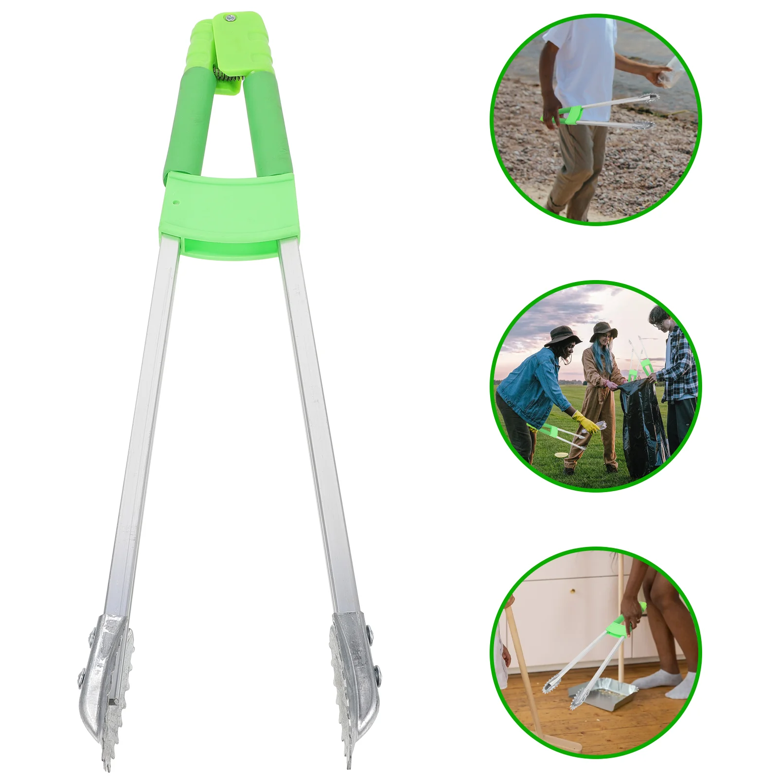 

Practical Sanitation Tool Outdoor Waste Paper Grabber Portable Trash Picker Sanitationman Tool