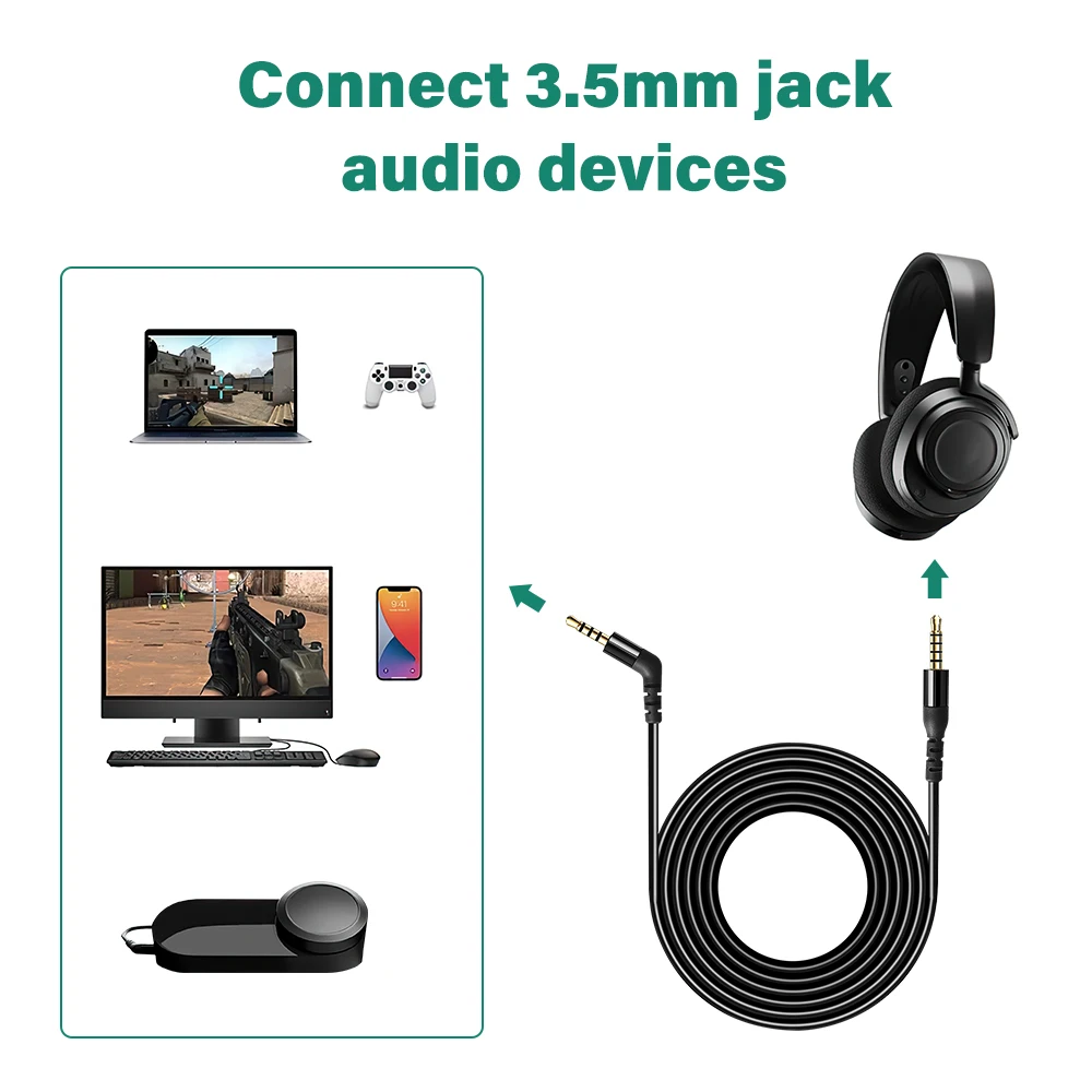 Nova Pro Cable Rummyluck Main Headset Audio Cable for