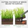 1.2m Double Edge Actions Weeder Hoe Portable Stirrup Necessary Gardening Tools For Farming 4
