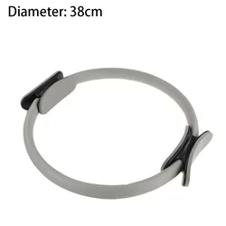 Multi - Function Exercise and Fitness Yoga Pilates Ring (Grey)