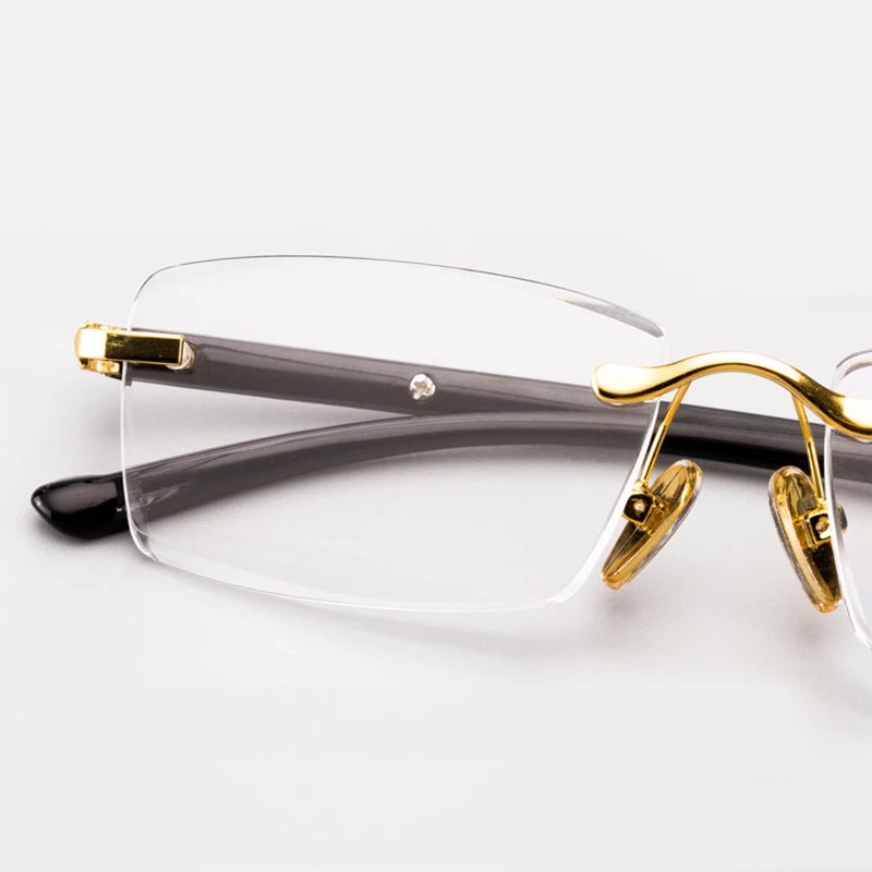 Rimless Reading Glasses Naturally Rimless Mens Eyeglass Frames