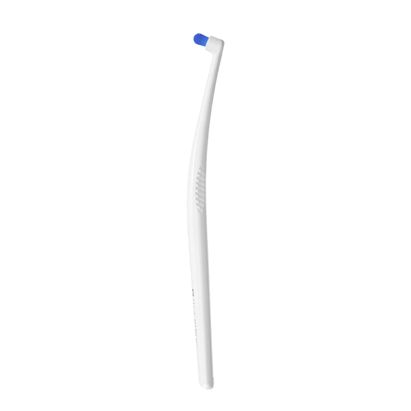 Inclined Design Toothbrush for Deep Cleaning, Black and White, Ultra-Fine Soft Bristles