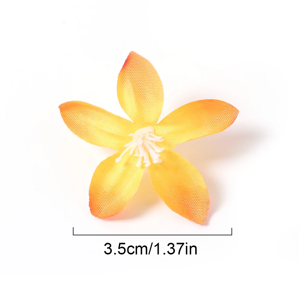 Five Star Artificial Flower Heads for DIY Home and Event Decoration