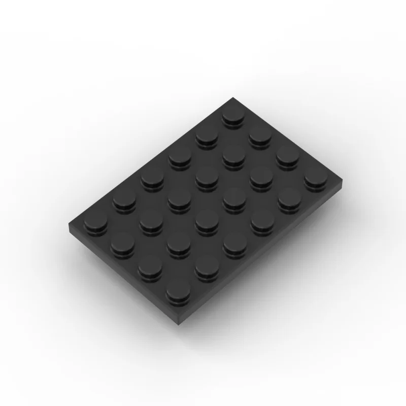 MOC 부품 3032 플레이트, DIY 조립 빌딩 블록 입자, 어린이 퍼즐, 두뇌 장난감, 생일 선물, 4x6 호환 벽돌, 100 개
