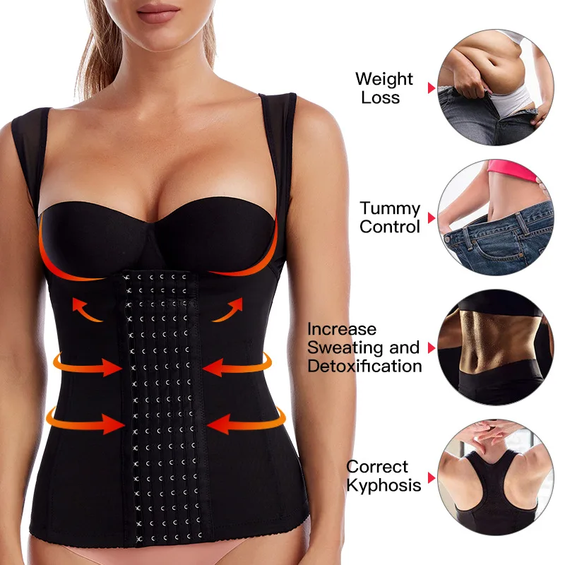 Shapewear Women Slimming Sheath Flat Belly Waist Trainer Tummy Slimming Binders body shaper waist trainer