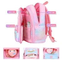 Beautiful Backpack for Girls Kids New Fashion Primary School Cute Beautiful Travel Students Bag Pink Large Capacity 4