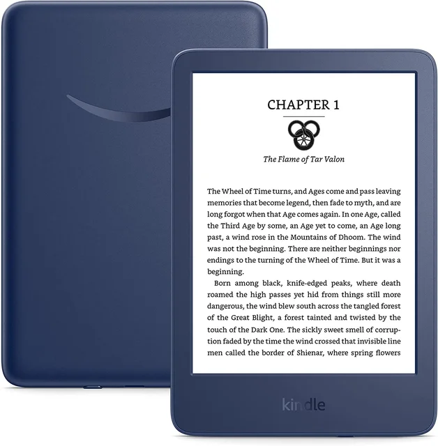 Kindle 6 e-Reader - Black - 2022 Release