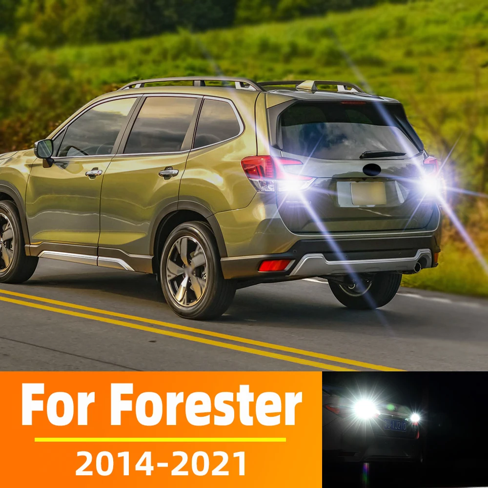

2Pcs For Subaru Forester 2014 2015 2016 2017 2018 2019 2020 2021 LED Backup Reversing Back Up Light Bulb Canbus No Error