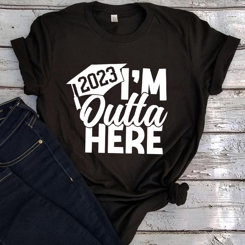 

2023 Grad Shirt Class of 2023 Shirts Senior Shirt Graduation 2023 Graphic T Shirts Personalized Graduation Shirt Casual M