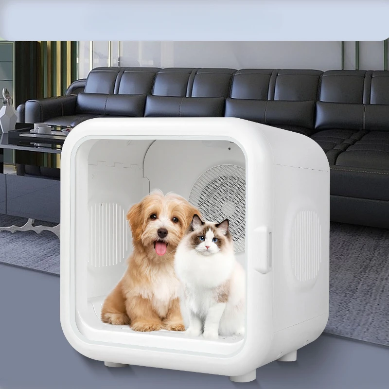 Fully Automatic Smart Pet Drying Box Large Capacity Pet Smart Dryer Household Hair Dryer Box Sterilization and Disinfection