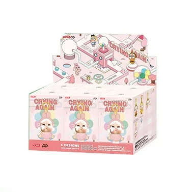 thumbnail image 1 of POPMART CRYBABY CRYING AGAIN Series Vinyl Blind Box Toys Kawaii Anime Action Figure Caixa Caja Surprise Mystery Box Dolls Girls, 1 of 5
