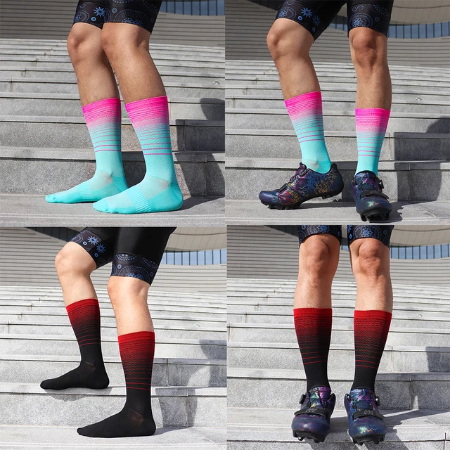 Socks Unisex TIMUBIKE Cycling Socks Men Sport Outdoor Sports Socks Bike Footwear for Road Bike Socks Running Basketball 5