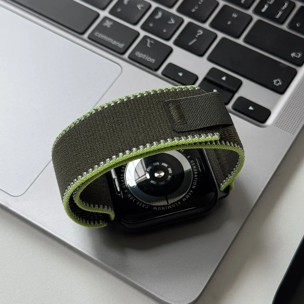 Nylon Trail Loop Strap for Apple Watch - Durable and Stylish Bracelet Band