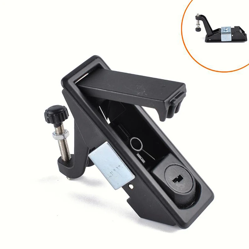 

1PC Adjustable Lever Compression Locks Doors Latch + Keys Boat Rv Tool Box Camper Trailer Accessories Outdoor Supplies