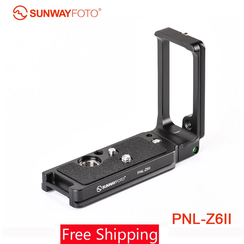Sunwayfoto Pnl-Z6Ii L-Staffa Per Nikon Z6Ii Z7Ii Dslr Arca / Rrs Piastra A Sgancio Rapido Compatibile