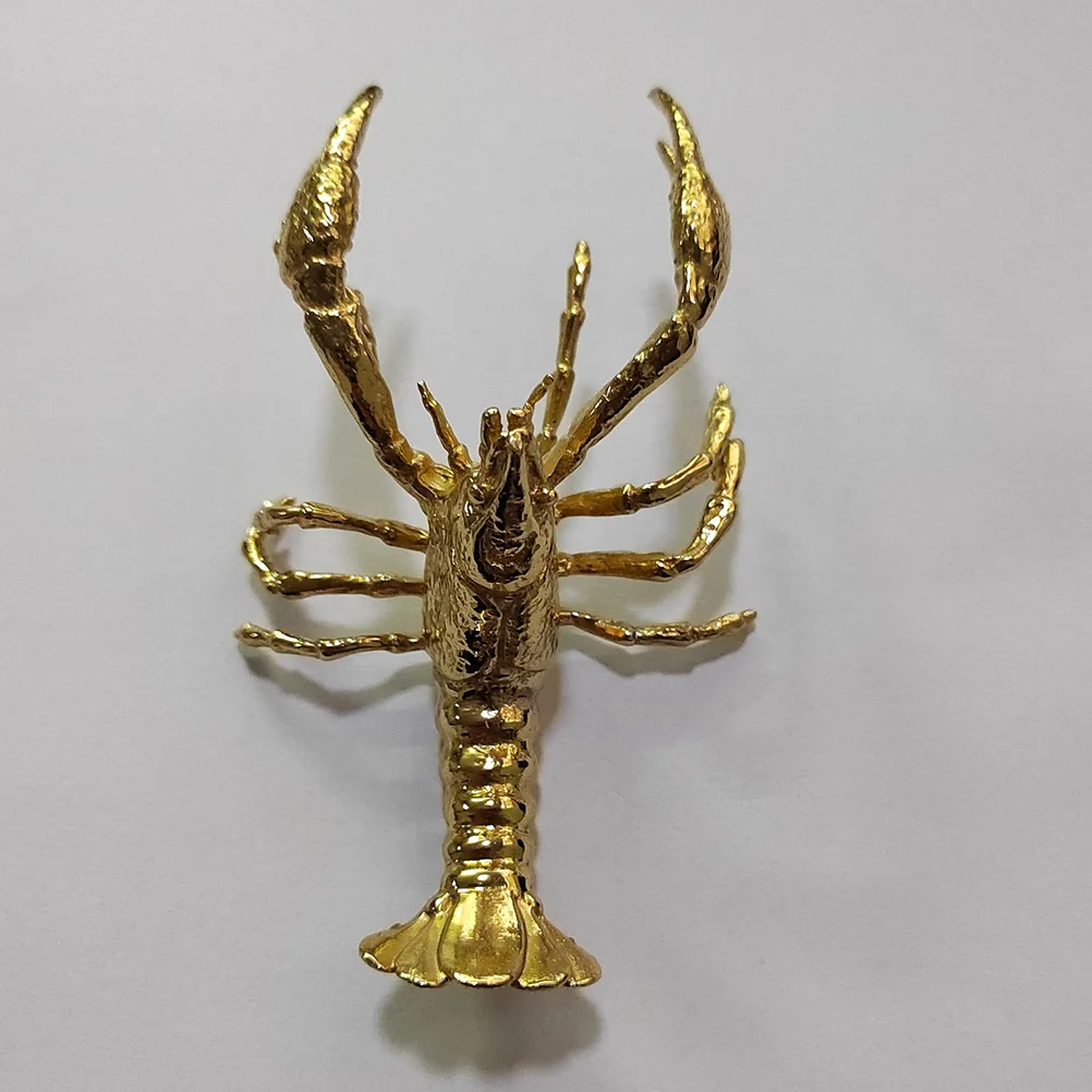 

Kitchen Cabinet Knob Brass Dresser Knob Drawer Knob Lobster Shaped Cabinet Knob