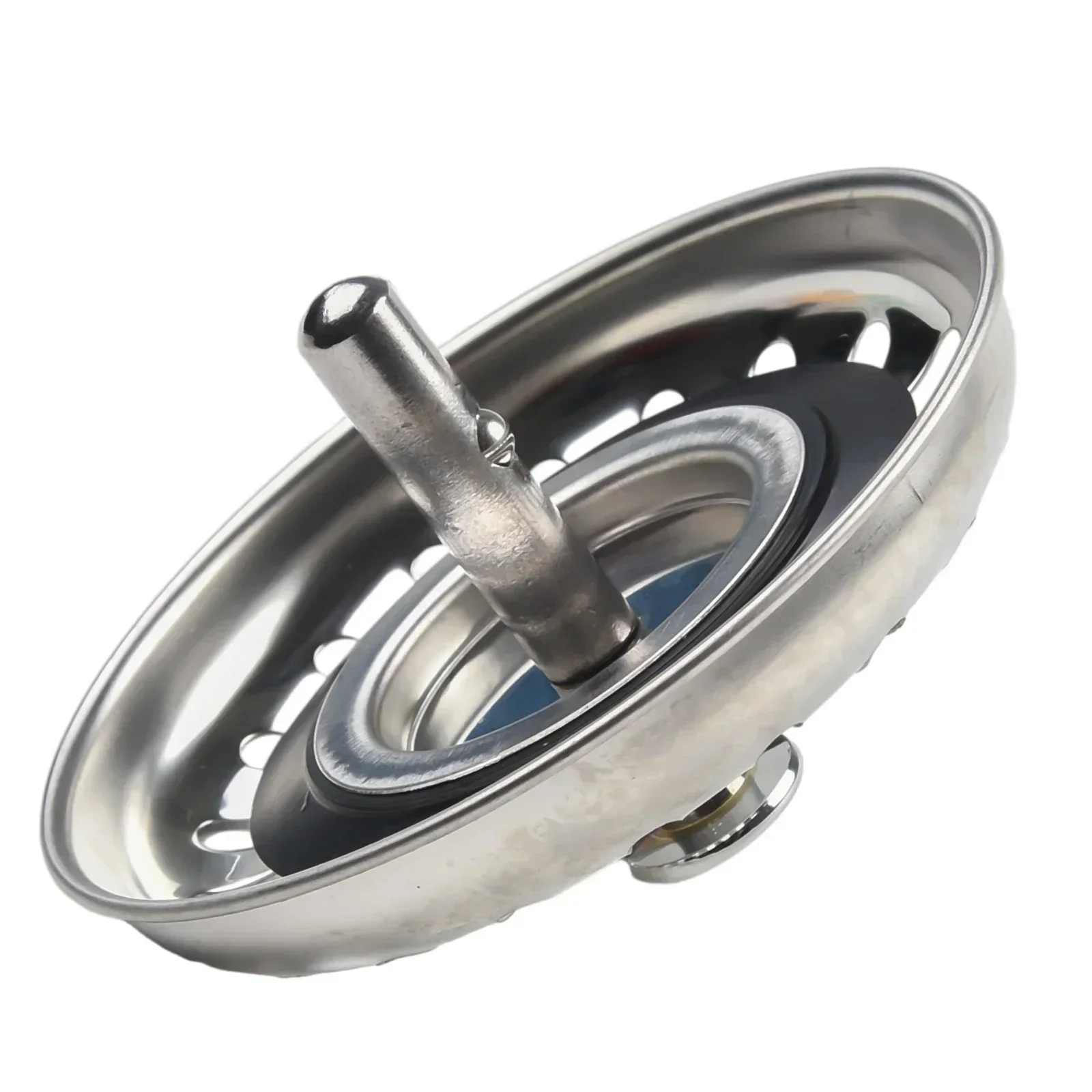 Kitchen Sink Strainer Stainless Steel Replacement Strainer Waste Disposer Plug Drain Stopper Filter Prevent Sewer Congestion