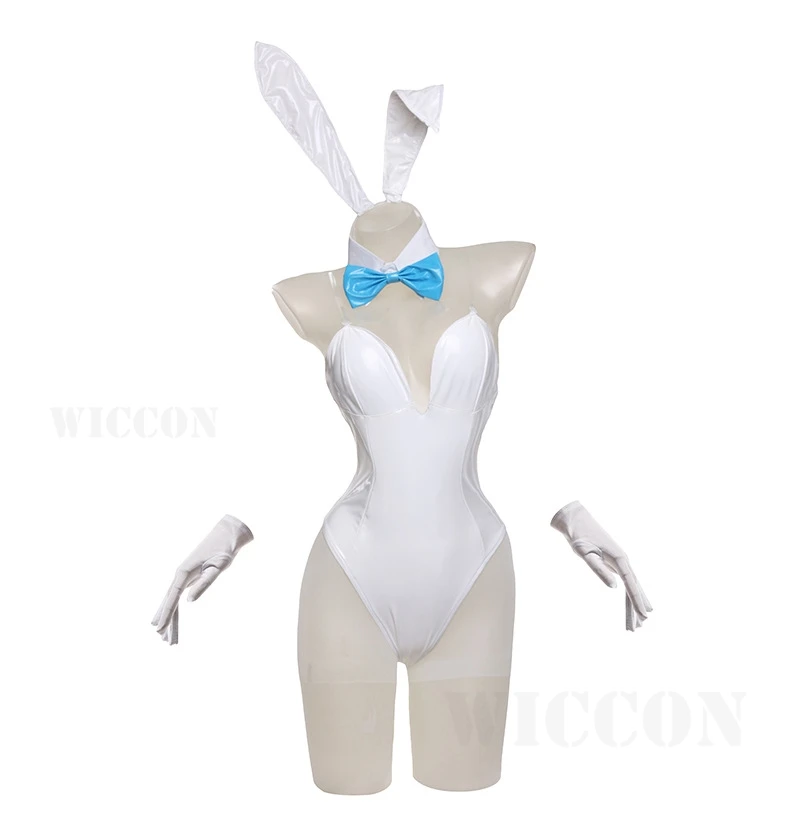 Anime Blue Archive Cosplay Leder Bodysuit Toki Bunny Girl Jumpsuit Halloween Kleidung 19 Sd4f4adbd633340f19059d050539fc7ced