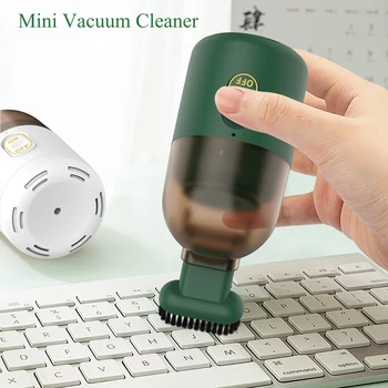 미니 무선 진공 청소기, 휴대용 제거 데스크탑 강력한 청소, USB 충전 데스크 먼지 청소, 사무실 노트북 키보드