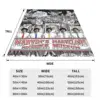 Tally Hall Blankets Rock Music Band Travel Flannel Throw Blanket Warm Soft Outdoor Design Bedspread Birthday Present 6