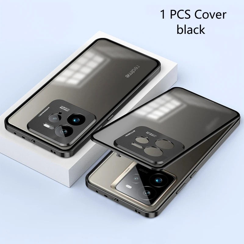 Aluminium Alloy Metal Frame Case For Realme GT7 Pro Case Matte