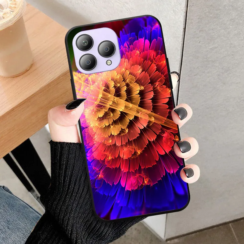 Sleek Black Silicone TPU Phone Case - Soft Protective Bumper Shell Cover