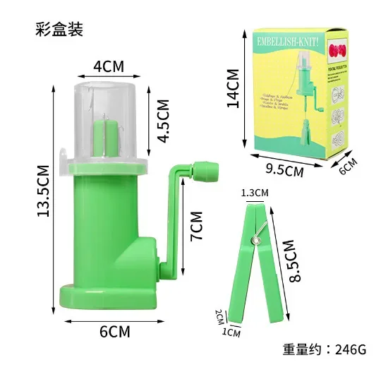 Simple Home Braiding Rope Braiding Machine Braiding Tool Mini Sewing and Knitting Machine Hand Operated DIY Spool